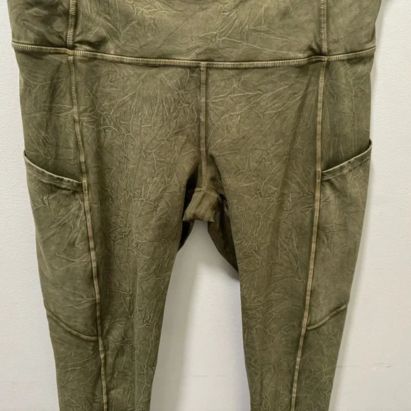 Lululemon Fast and Free High Rise Tight 25” Ice Dye Leggings Women’s Size 8 - Picture 4 of 6